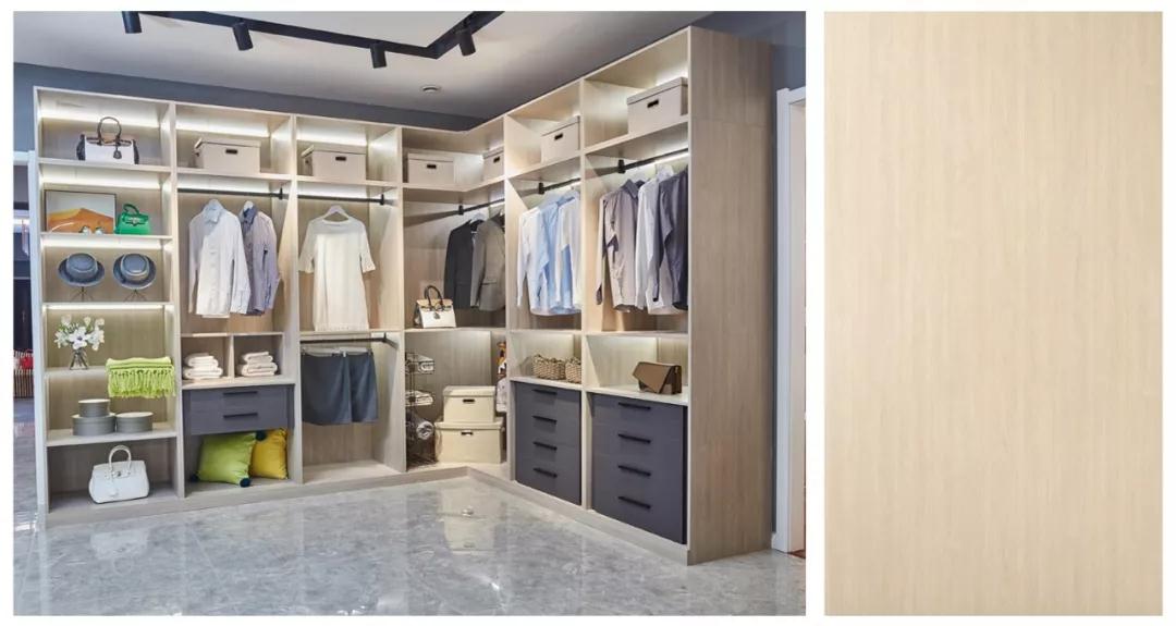 鹏鸿纯璞系列生态板花色清风胡桃 鹏鸿纯璞系列生态板花色清风胡桃