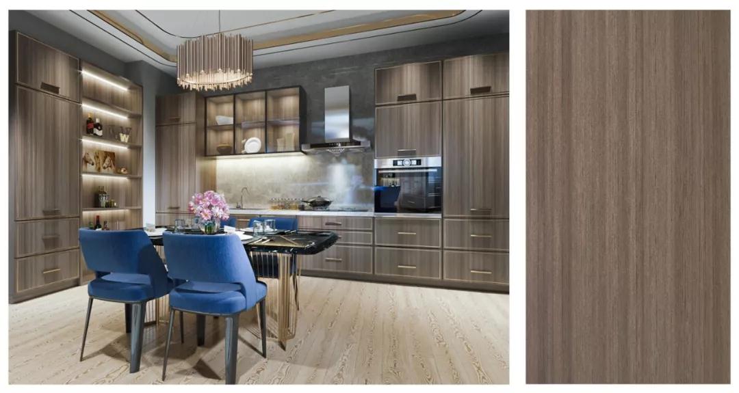 鹏鸿免漆生态板银沙柚木 鹏鸿免漆生态板银沙柚木